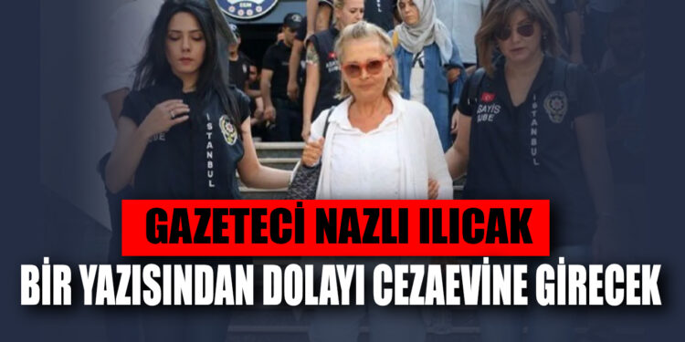 Nazlı Ilıcak, Tahşiyeciler yazısı dolasıyla yeniden cezaevine girecek