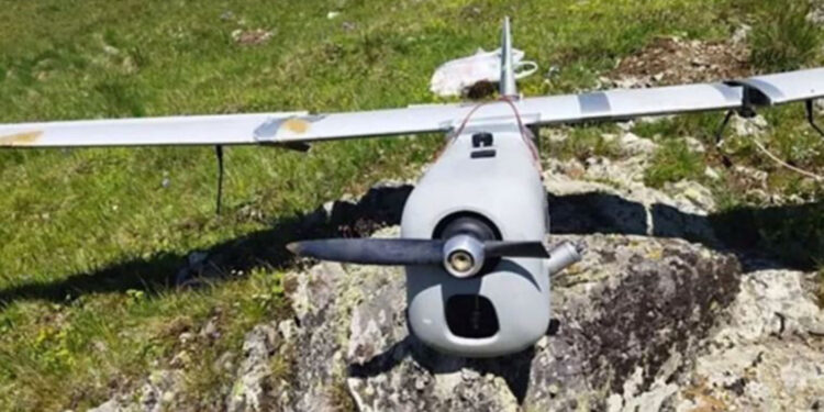 Gümüşhane’de yaylaya mantar toplamaya gidenler Rus İHA’sı buldu